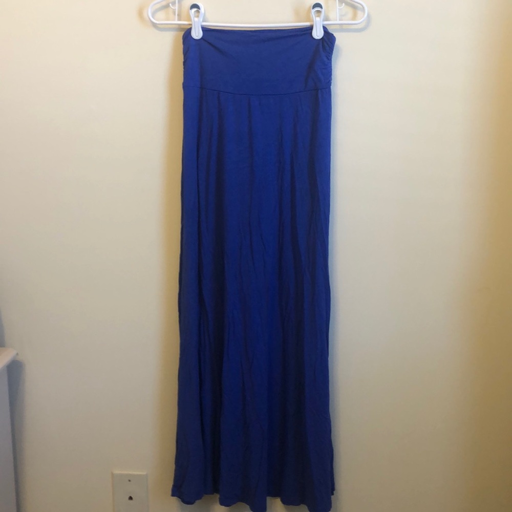 Cotton maxi skirt